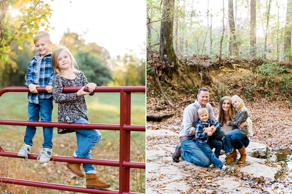 clarksville fall family session